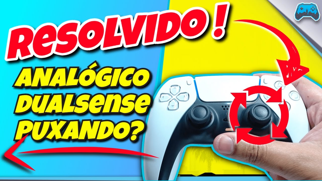 CONTROLE PS5 ANALÓGICO PUXANDO PARA O LADO PROBLEMA RESOLVIDO! ANALÓGICO  MEXENDO SOZINHO - DRIFT