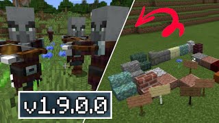 ВЫШЕЛ Minecraft Pe 1.9.0.0 - МАРОДЕР , НОВЫЙ БИОМ , БЛОКИ , ТАБЛИЧКИ И ЦВЕТЫ- ПОЛНЫЙ ОБЗОР + СКАЧАТЬ