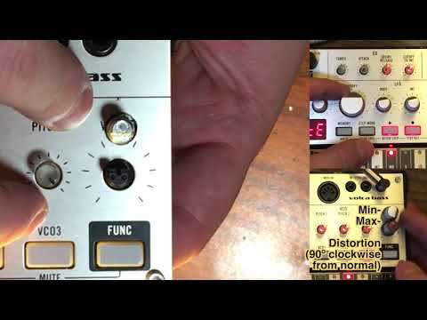 Volca Bass Distortion Mod - How To Add an Overdrive Knob