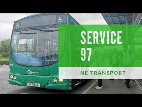 New Section | Service 97: Go North East 4941/NK51 OLC - Scania L94UB