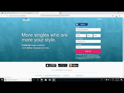 Zoosk email password forgot password login