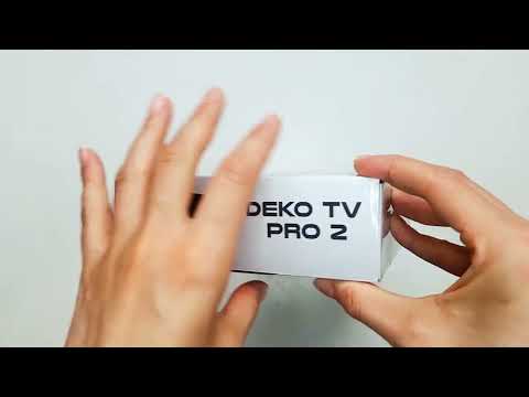 DEKO Unboxing dekodera DekoTV PRO 2