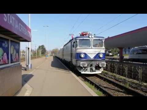 EA 908 soseste in Gara Brasov cu trenul IR 1633 (Bucuresti Nord - Brasov)