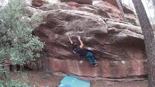 Video thumbnail de El rocódromo, 6c. Bezas