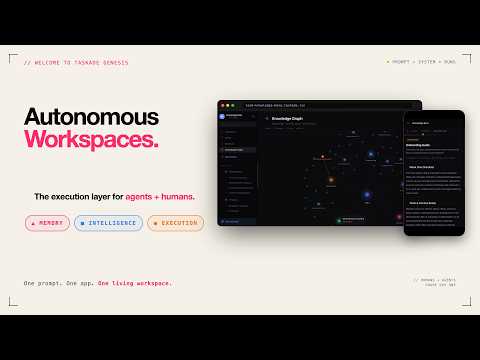 Taskade Genesis Explained: The AI Workspace That Runs Itself