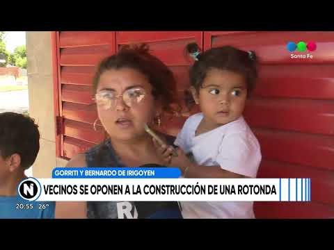 Vecinos se oponen a la construcción de la rotonda en Gorriti y Bernardo de Irigoyen