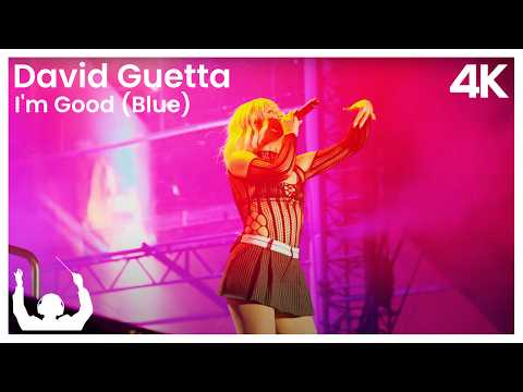 SYNTHONY - David Guetta 'I'm Good (Blue)' [Live at The Auckland Domain 2024] | ProShot 4K