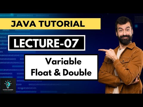 Java Tutorial For Beginners 7 Variable Float Double Javatutorial