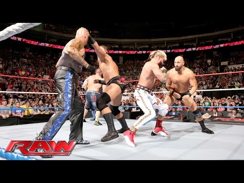 Enzo Amore & Big Cass help John Cena even the odds against The Club: Raw, July 4, 2016