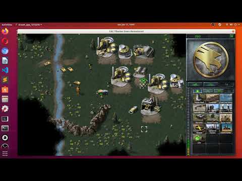 Command & Conquer Remastered, 1v1, quick match, GDI vs GDI