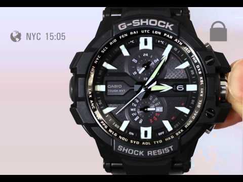 comment regler l'heure casio g shock