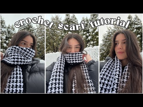 Easy Crochet Scarf Tutorial | Beginner Friendly