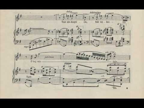 Stanisław Lipski - Na kwitnącej, na jabłoni, Op. 18 nr 2 (1918)