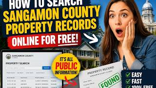 How to search Sangamon County property records online for free