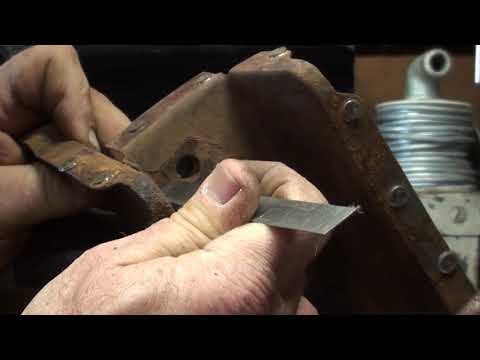 1955 - 1959 GMC Chevy Truck Lower Hinge Bracket Installation