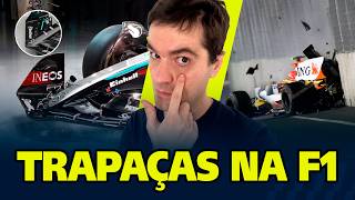 Trapaças da Fórmula 1 - as maiores  manobras para fugir do regulamento e levar vantagem. #f1