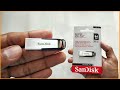 SanDisk Ultra Flair 64GB USB 3 0 Pen Drive Flash Drive Review Speed Test