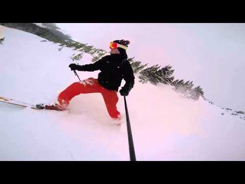 Eating it at A Basin