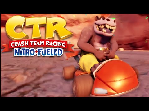 Racing With Gorilla Dingodile - Crash Team Racing Nitro-Fueled