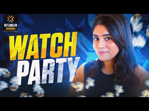 🔴 WATCH PARTY | NAVI vs. FNC -- VCT LOCK//IN — Semi Finals (Day 2)