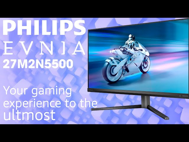 Vídeo relacionado con Philips EVNIA 27M2N3201A Monitor Gaming 27" FHD, WLED, 180Hz, Fast IPS, 1 ms GtG, HDR10, Adaptive Sync., G-Sync Compat., Altavoces, Altura Ajustable (1920x1080, 2X HDMI 2.0, 1x DP 1.4) Blanco