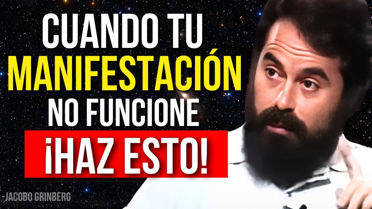 Cuando TODO SALE MAL y nada FUNCIONE, ¡HAZ ESTO! El UNIVERSO RESPONDERÁ | Jacobo Grinberg