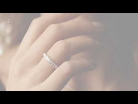 0.25 carat diamond alliance (half set) in white gold