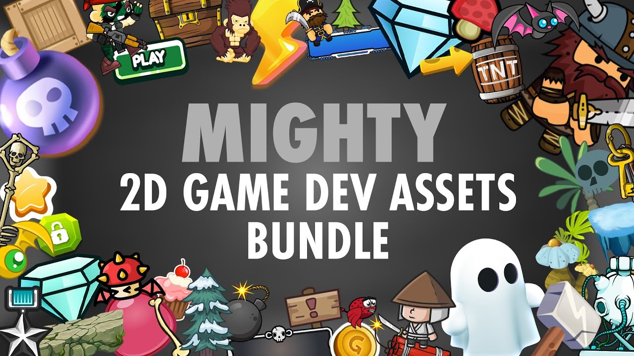 Mighty 2D Game Dev Assets Bundle