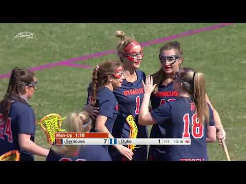 No. 2 Syracuse Women's Lacrosse Defeats No. 10 Duke