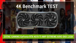 ZOTAC GAMING 지포스 RTX 4070 Ti AMP EXTREME AIRO D6X 12GB_동영상_이미지