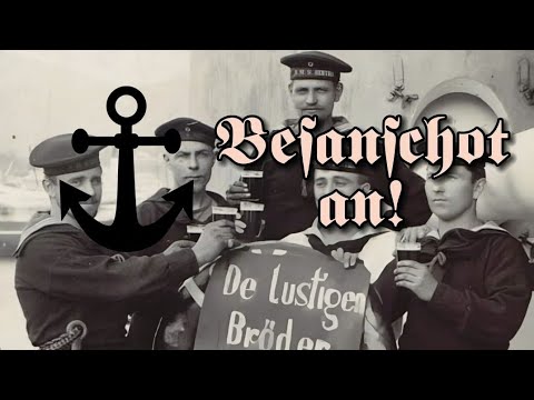 Besanschot an! | German Mariner's Song | English Subtitles