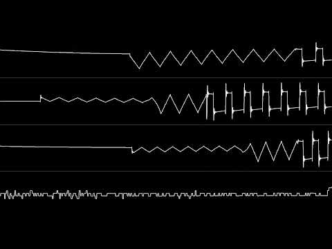 Jeroen Tel - "Outrun Europa (C64) - Title Theme" [Oscilloscope View]