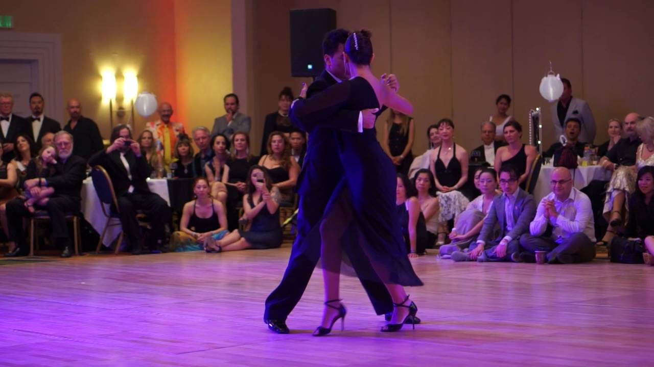 Nora's Tango Weekend - Sebastian Achaval & Roxana Suarez - Tango Vals Demo - 2016 July 3