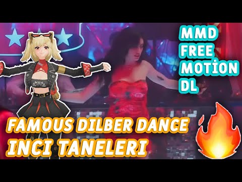 A World First: MMD Free Motion DL for the Iconic Dilber Dance Scene from İnci Taneleri #mmdmotiondl