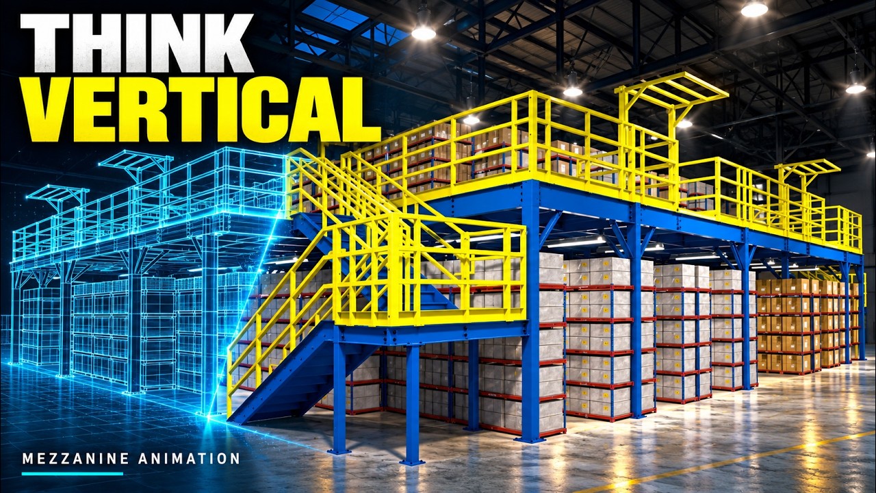 Mezzanines by Design — Orange Smoke — XR3D Studios animation preview