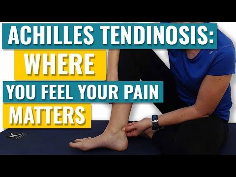 Achilles Pain Location Explained – Heel vs Tendon (What Each Means)