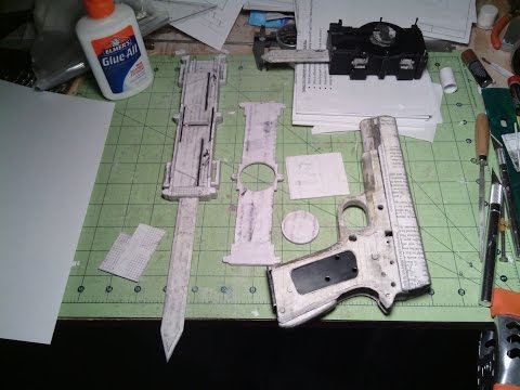 How To Stack Hardened Paper. (For Paper Hidden Blades And Guns) Small Parts.