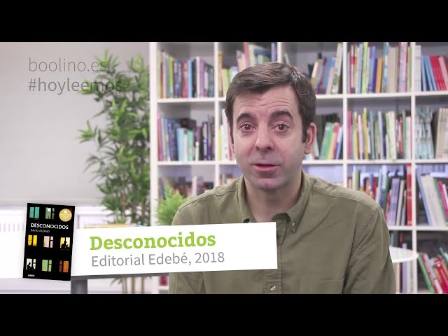 Vídeo relacionado con Desconeguts: Premio Edebé De Literatura Juvenil 2018
