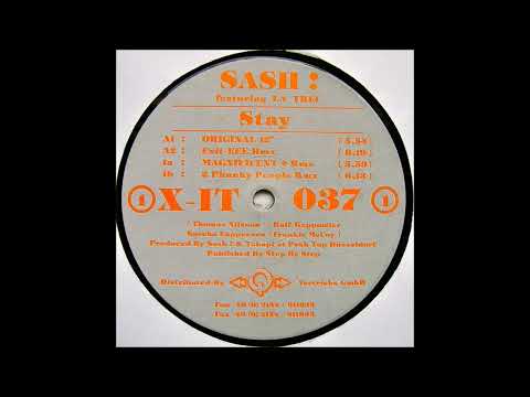 Sash! feat. La Trec - Stay (Original 12") -1997-