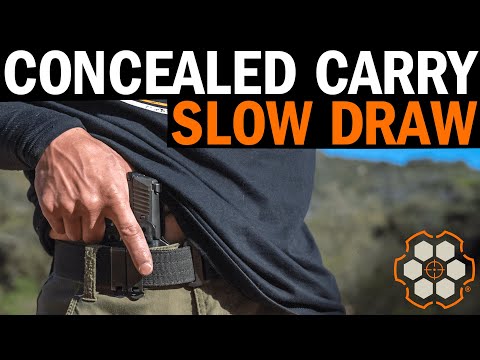 Concealed Carry Slow Draw: Tips to Disguise and Improve Your Draw
