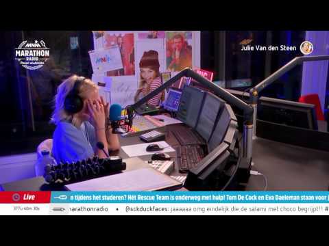 MNM: Julie moet huilen van het lachen door luisteraar Nele