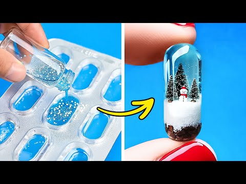 EPOXY RESIN CRAFTS ❄️ Create Your Magical DIY Christmas Crafts 🎨✨