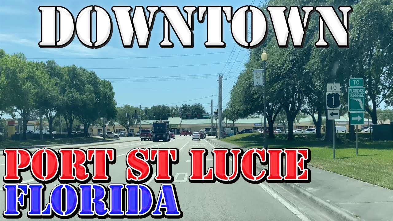 Immersive street-level walking tour through Port St Lucie Downtown, United States, showcasing authentic urban landscapes, local architecture, and the vibrant atmosphere of the city's neighborhoods