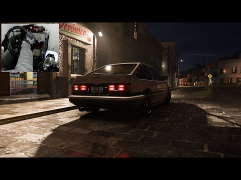 Toyota Sprinter Trueno GT Apex - Forza Horizon 5 | Logitech G923 + Shifter