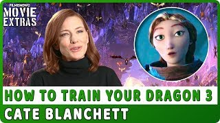 Download lagu HOW TO TRAIN YOUR DRAGON: THE HIDDEN WORLD | On-Studio Interview with Cate Blanchett 'Valka' mp3