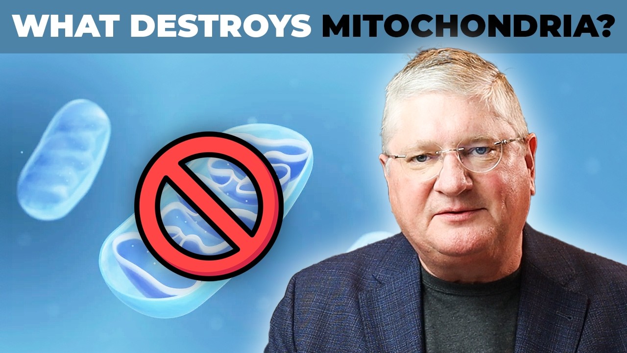 The REAL CAUSE of Mitochondria Damage and HOW TO PREVENT IT | Dr. Anderson