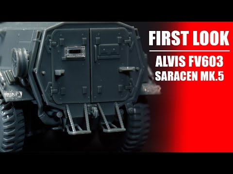 Airfix 1:35 Alvis Saracen Mk.1/Mk.2 Military Model Video Preview