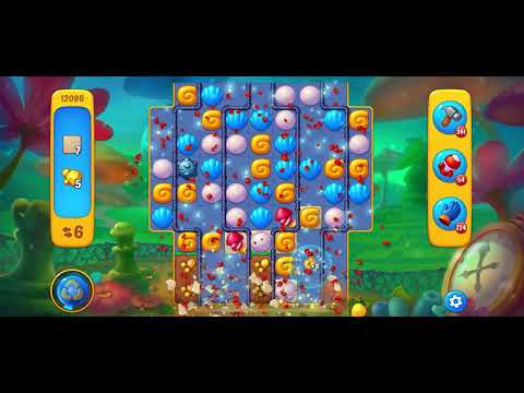 Fishdom level 12096 no boosters フィッシュダム ノーマル