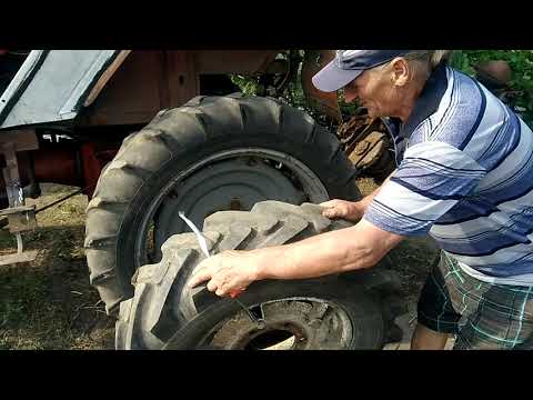 установка маленьких колес на т 25
