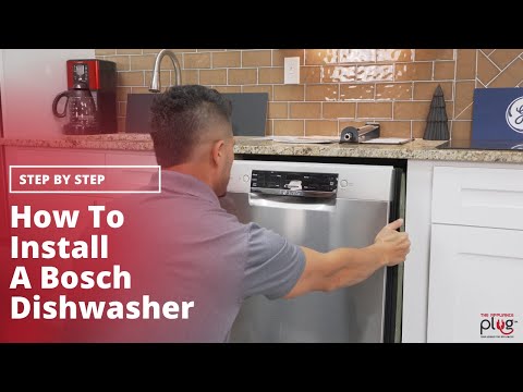 How To Install a Bosch Dishwasher - Installation